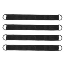 Set of 4 Heavy Duty Nylon Tree Swing Hanging Straps with High Load Capacity and Easy Installation for Outdoor Play