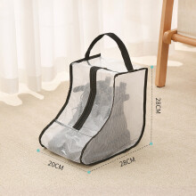 Portable Boot Storage Bag – Short & Tall Boots Protector, Dust Cover, Travel Shoe Sleeve, Clear Packing Organizer (1 Pack)