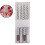 Spiralformede lys 10 tommer sett med 4 1