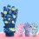 Kids Ski Gloves Winter Windproof Warm Blue 6