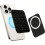 Supporto magnetico per telefono con ventosa – Compatibile con custodie MagSafe, iPhone e Android – per selfie, video e utilizzo a mani libere – 1