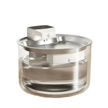 Fântână de apă wireless pentru pisici, 108 oz, 3,2 l, reîncărcabilă