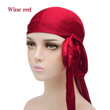 Silkeslen Durag för män Wave Cap Satin Dorag för män Kvinnor360Wave