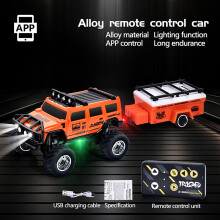 LED světlomety pro RC auta s nastavitelnou rychlostí 2,4 GHz