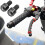 Aluminum Alloy Motorcycle Handle Plug Vehicle Modification Part Black 2