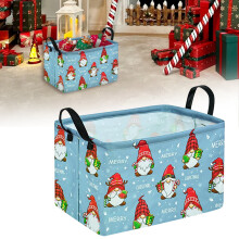 Goowood Weihnachtskorb: Vielseitige Aufbewahrungsbox und Kleiderorganizer für Snacks, Geschenke und als Weihnachtsgeschenkkörbe für den