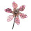Rotierender Windspinner, Metall-Gartenskulptur 1