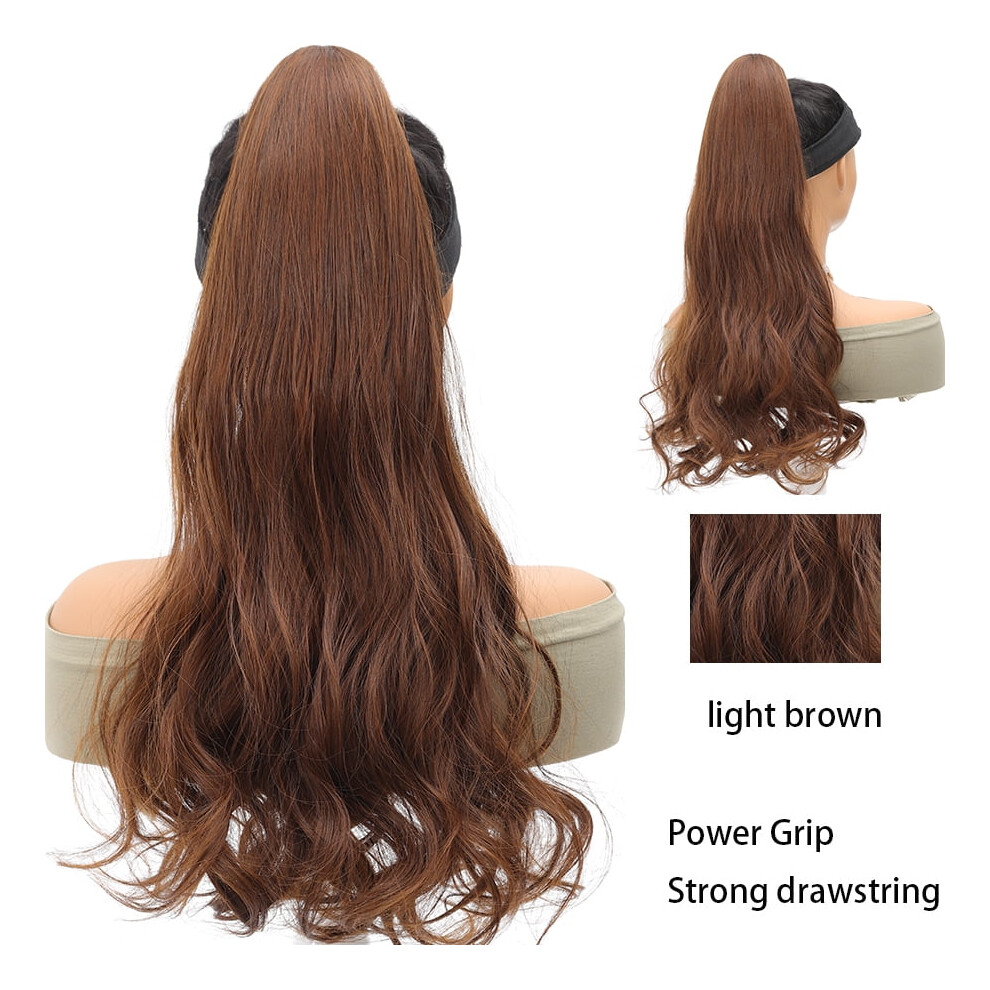 Unisex Synthetic Claw Clip In Short Ponytail Curly Pony Tail Clip-On Hair False Wig House Pony Extension Hairpiece For Women
