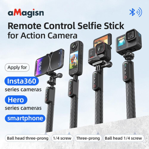 Για τη σειρά Insta360Series Camera Action Camera Τηλεχειριστήριο Selfie Stick Ηνωμένου Βασιλείου 2