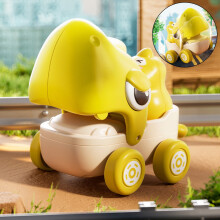 Dinosaur Push & Go Friction Cars for Kids 1-5, Baby Racing Vehicles, Christmas/Birthday Gift – Compatible with All Standard Tracks