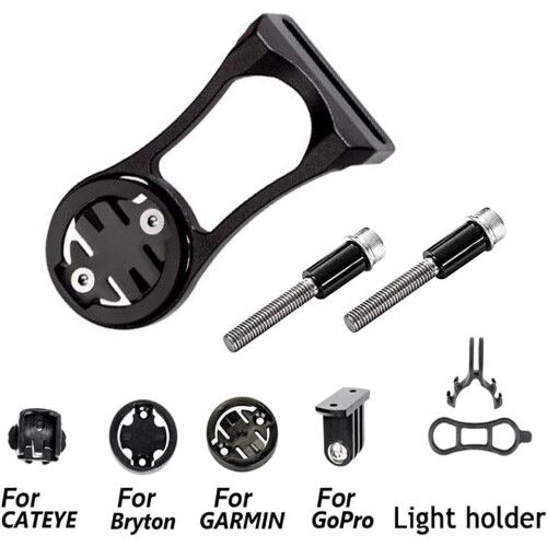 Cykelmontering foran til Garmin Edge CATEYE Bryton GoPro-lygter 1