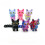 1pc blue 3D Printed Cats Movable Joint Fidget Stress Relief Decompression Desktop Ornament Figure 3