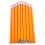 100Pcs Orange Wood Pencils with Eraser for Reliable Multi Function Writing and Drafting Use 1