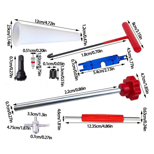 30 Piece Car Tire Installation Tool Kit Set For Easy Efficient Replacement 1