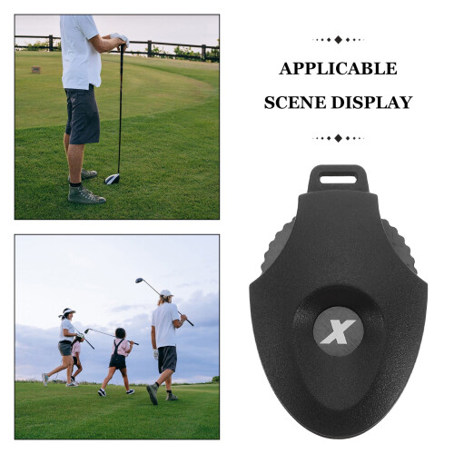 Golf Stroke Counter Handheld ABS Black 1 Pack 2