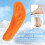 4D Memory Foam indlægssåler med svangstøtte, 1 par 7
