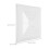 Bathroom Fan Grille White Plastic Exhaust Cover 1 Pack 2