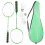 Badminton Racket Set Lightweight Professional 2-Piece 5
