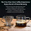 Καφετιέρα Pour Over 750ML, Ανθεκτικό στη θερμότητα από βοριοπυριτικό γυαλί με βάση 4