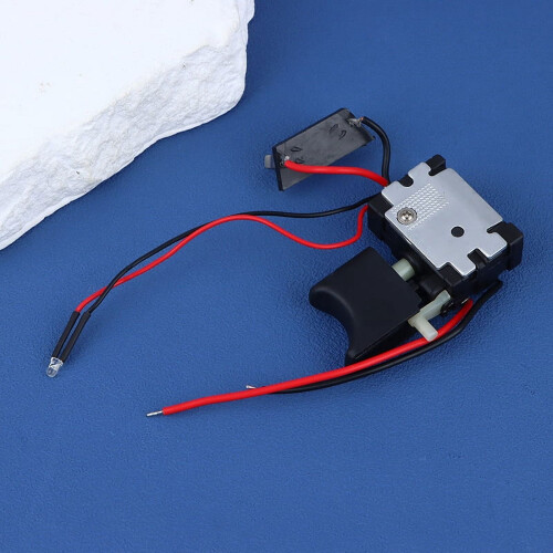 Electric Drill Dustproof Speed Control Push Button Trigger Switch DC Cordless Drill Switch 2