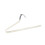 Z-Shaped Pants Hanger Iron Non-Slip Space-Saving White 3 2