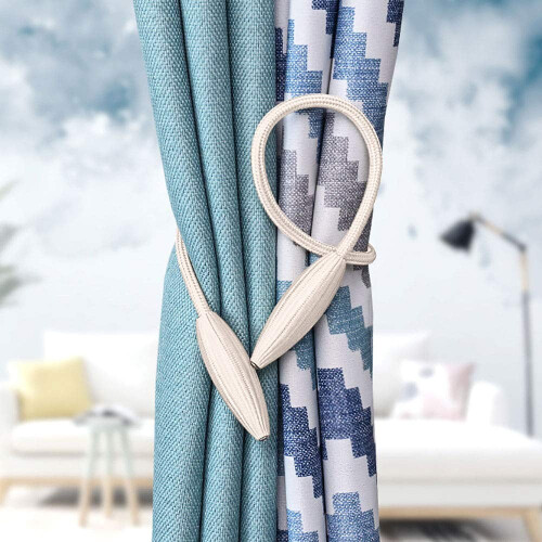 Curtain Tiebacks Clips Creative Window Drape Twist Tie Backs Style Made Curtain Holders Decorative Draperies Holdbacks 2