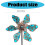 Rotierender Windspinner, Metall-Gartenskulptur 3