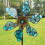 Rotierender Windspinner, Metall-Gartenskulptur 7