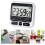 Digital Kitchen Timer 3 inch LCD 24H Countdown 5