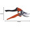 Pruning PX-S1 PX Pruner Small Handles 7" Long with 1/2" Capacity Small Blade 2
