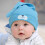 Bonnet bébé noué pour 0-6 mois – Bonnet d'hiver doux 4