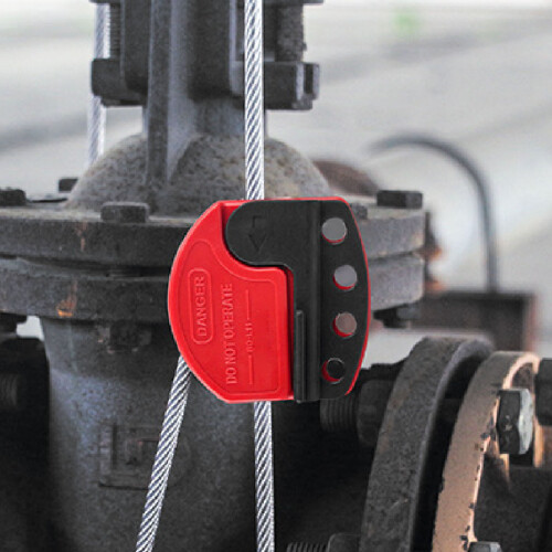 BD L11 4 Lockout Tagout Cable Lock 4mm Stainless Steel Adjustable 2
