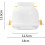 Microwave Egg Boiler Egg Steamer 4 Cavities Microwave Egg Cooker Quick Breakfast Maker Durable Compact Egg Boiler Machine 7