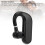 V13 Noir 300mAh Écouteur Bluetooth Unique Affichage 2