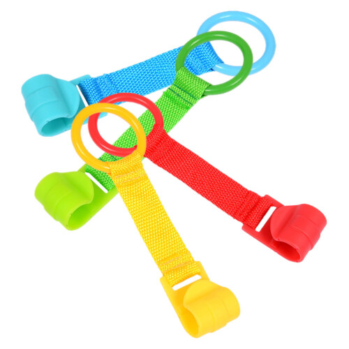 20Pcs Walking Assistant Rings Plastic Fabric for Toddler Use 2