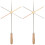 2Stk Wärmeleitfähigkeitsmesser Messing Eisen Holz Wärmeleitungsgerät 5