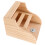 Support Foin Bois Naturel Pour Petits Animaux Jaune Clair 1