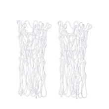 2Pièces Filet Basket Nylon Blanc Lumineux Pour Jeu Nocturne