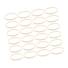 20Pièces Cercles Bois Bambou Pour Projets DIY Attrape-Rêves Naturels
