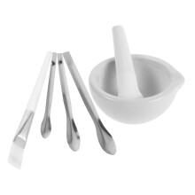 1Ensemble Mortier Pilon De Cuisine En Céramique Pour Ail Épices