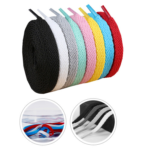8 Paar Kleurrijke Polyester Veters Sportaccessoires