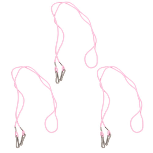 15Stk Strap Nylon Fäustling Clips Rosa Kinder Handschuh Halter 2