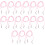 15Stk Strap Nylon Fäustling Clips Rosa Kinder Handschuh Halter 9
