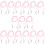 15Stk Strap Nylon Fäustling Clips Rosa Kinder Handschuh Halter 10