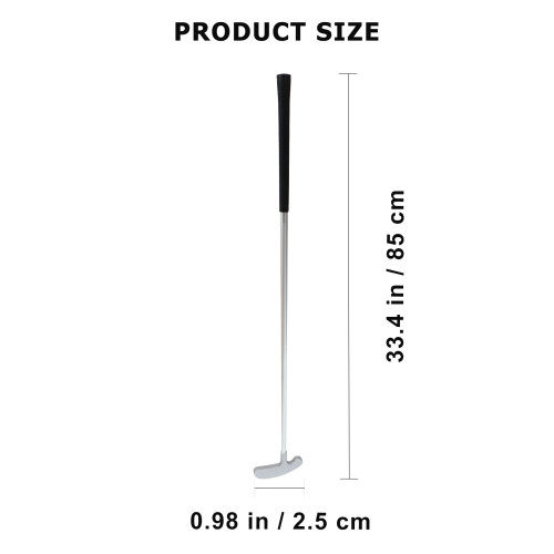 1Ensemble Putter De Golf Argent Trois Sections Portable Robuste 1