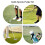 1Ensemble Putter De Golf Argent Trois Sections Portable Robuste 5