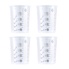 4Pièces Coupes Transparentes Pour Peinture Huile