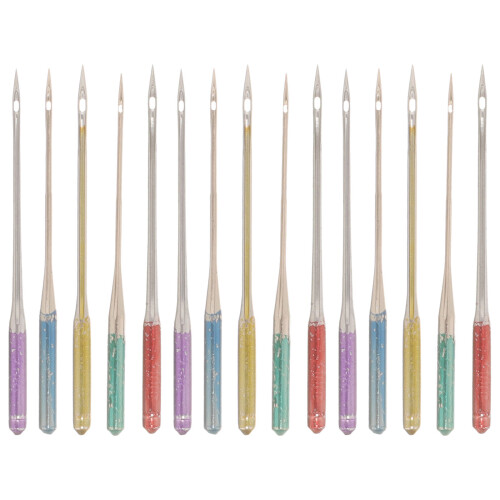 Multi-Purpose Metal Sewing Machine Needles for Home Use Assorted