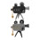 4Pcs Assorted Color Mini Projector Retro Plastic Desktop Ornament 1