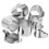 3Sets Heart Shaped Stainless Steel Cake Rings Nonstick Mousse Ring Set 1